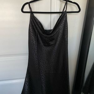 Black mini dress!